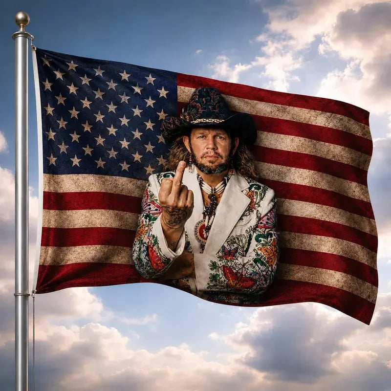 David Allan Coe Music Flag , 250th Anniversary Flag Usa, Home Decor, Gift For Men and Women #170