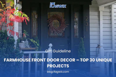 Farmhouse Front Door Decor - Top 30 Unique Projects