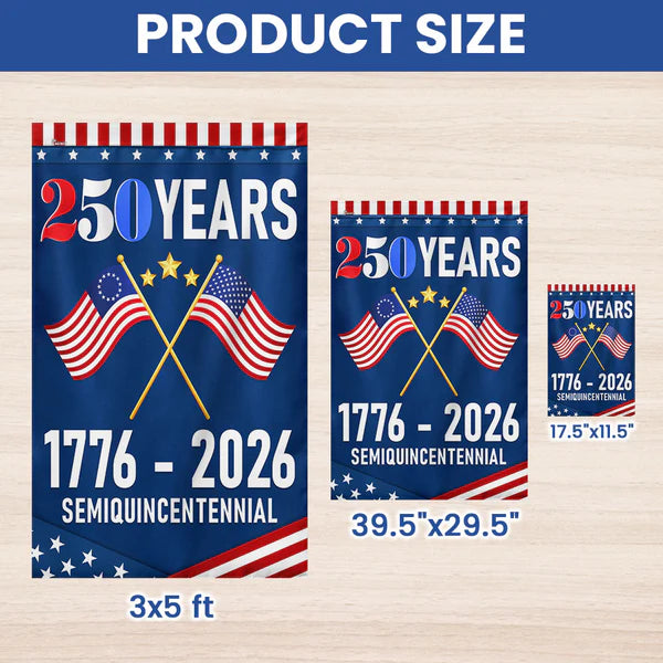 Flagwix American Flag - America 250th Anniversary US Semiquincentennial Flag