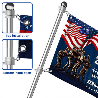 Flagwix American Flag, America 250th Anniversary Patriotic Eagle American Grommet Flag 3-Day Shipping (Copy)