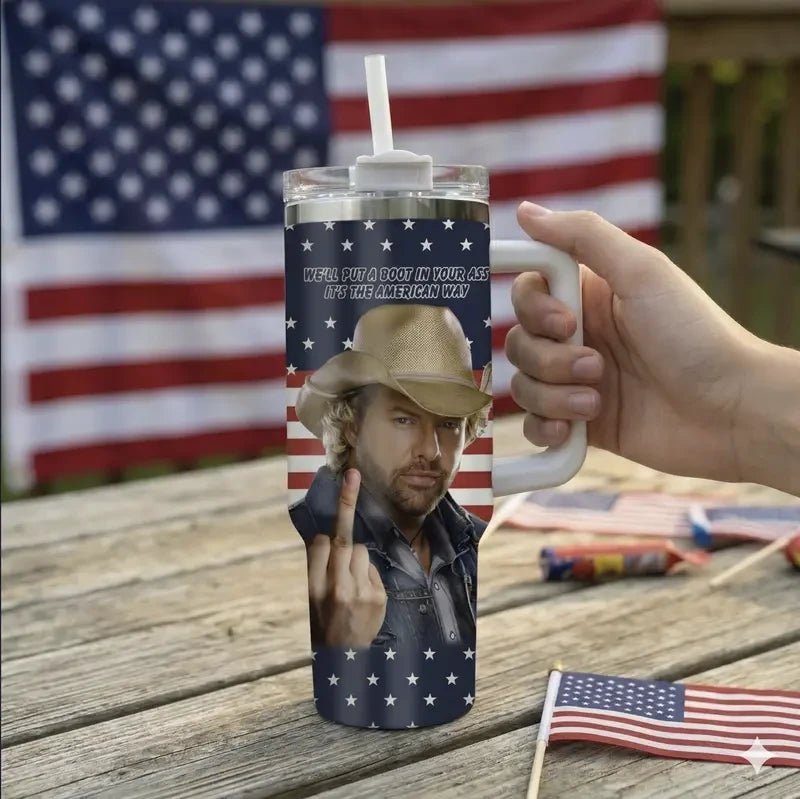 Vintage Ella Lanngleyy 2Sides Tumbler 20oz 40oz, Country Music Tumbler, Music Tour Merch, Gift For For Country Music Fans