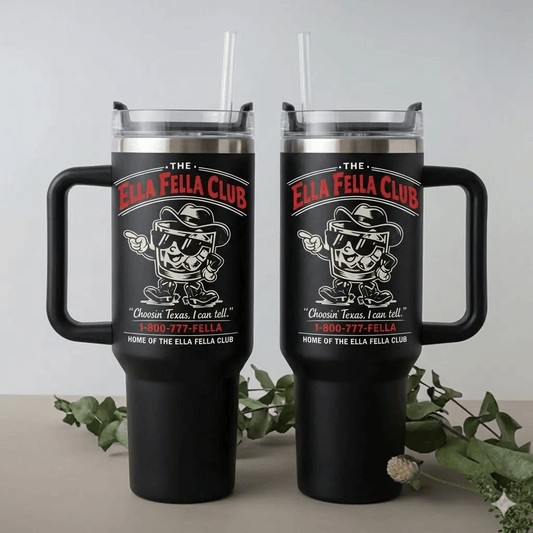Vintage Ella Lanngleyy 2Sides Tumbler 20oz 40oz, Country Music Tumbler, Music Tour Merch, Gift For For Country Music Fans TN002