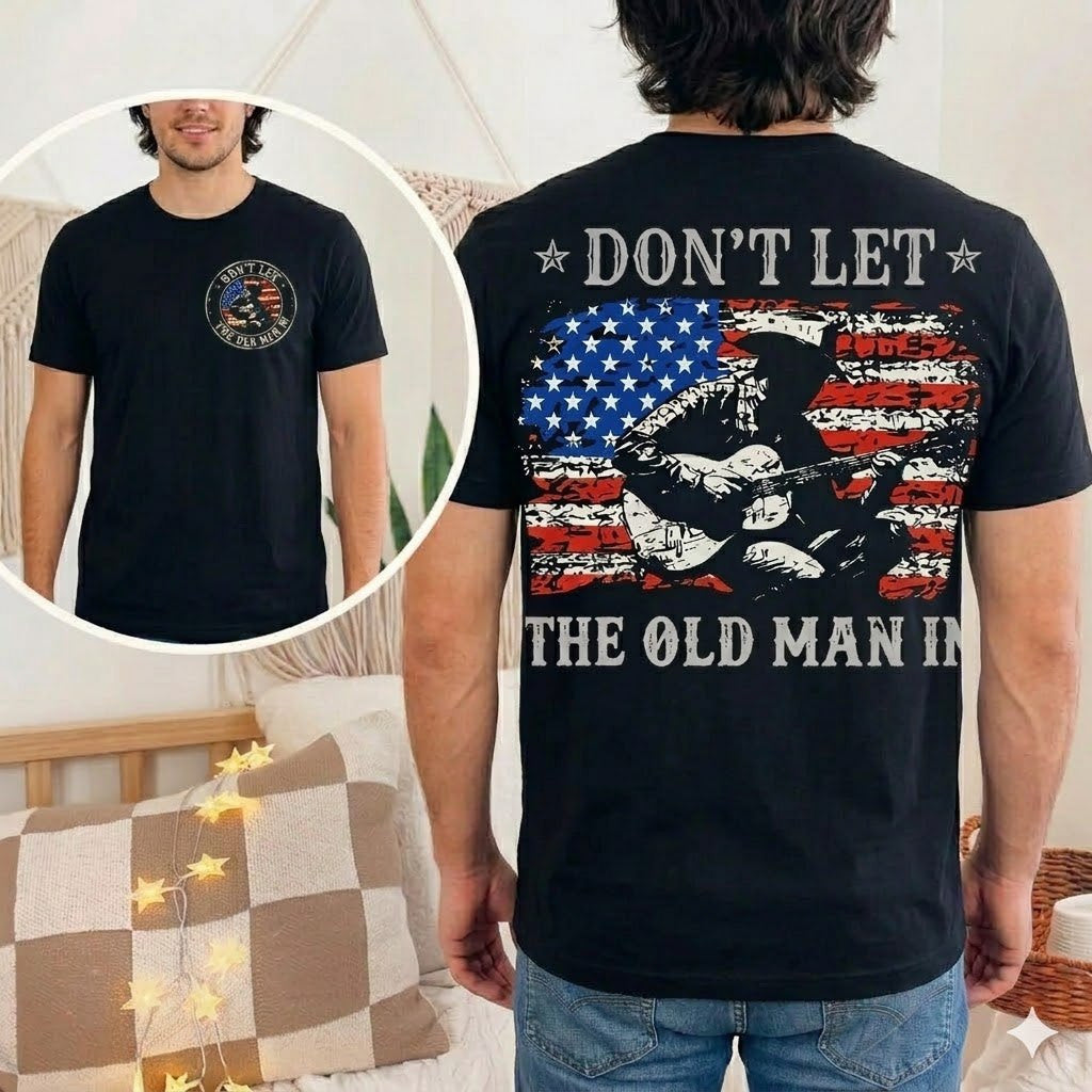Don't Let The Old Man In V2 T-Shirt, Memorial Toby Retro Country Music, Vintage American Flag T-Shirt, Toby Keith Memorial Hoodie, Unsex Gift #170