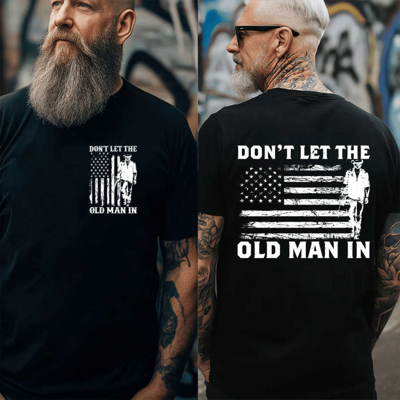 Don't Let The Old Man In Shirt, Toby Keith Shirt, Country Music Shirt, Graphic Tee #238