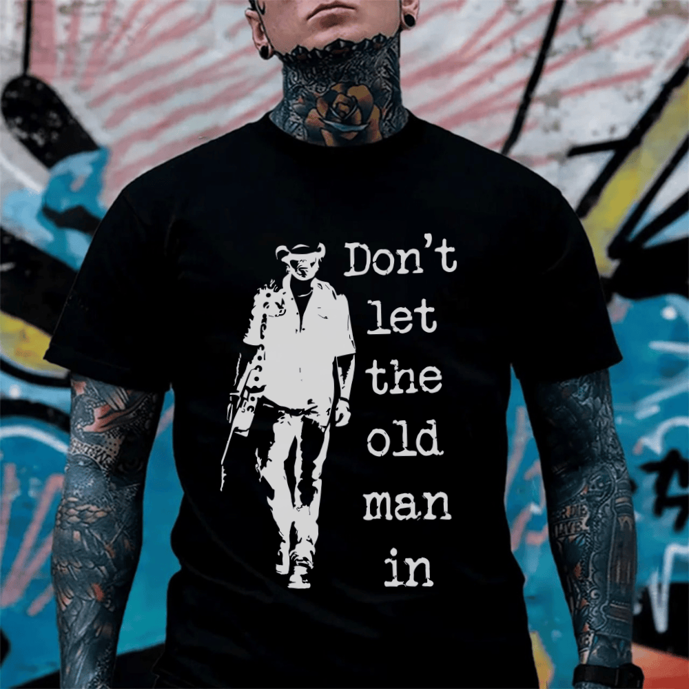 Toby Keith Don't Let the Old Man in T-shirt, Sweatshirt, Hoodie, Retro Toby Keith Vintage Shirt, Country Music Shirt #208