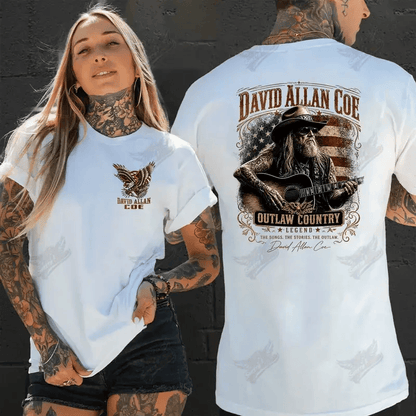 David Allan Coe Outlaw Country Legend T-Shirt, Vintage Country Music Graphic Tee, #234