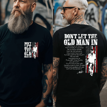 Don't Let The Old Man In Shirt, Toby Keith Shirt, Country Music Shirt, Graphic Tee #238