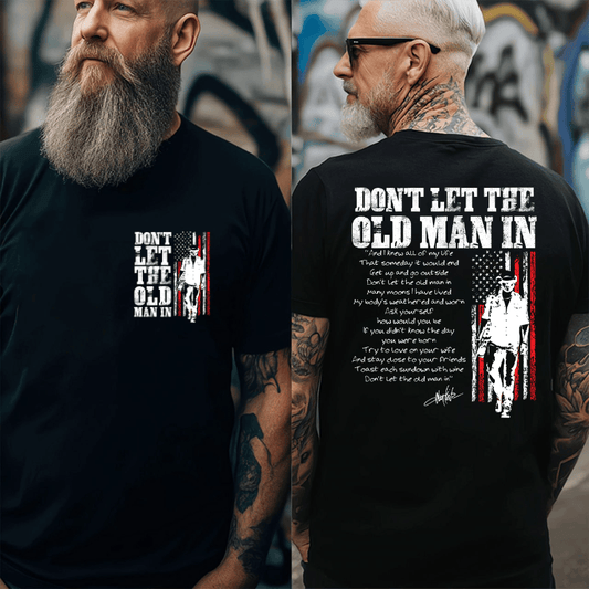 Don't Let The Old Man In Shirt, Toby Keith Shirt, Country Music Shirt, Graphic Tee #238