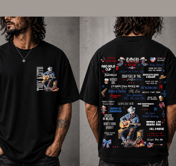 Toby Keith Lyrics Song Shirt, Signature Song Toby Keith Sweatshirt, Tribute Toby Keith Hoodie #180