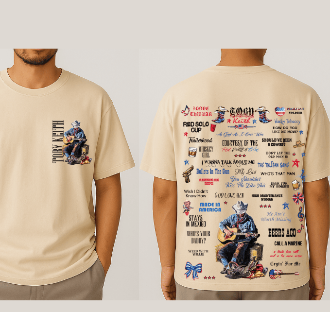 Toby Keith Lyrics Song Shirt, Signature Song Toby Keith Sweatshirt, Tribute Toby Keith Hoodie #180