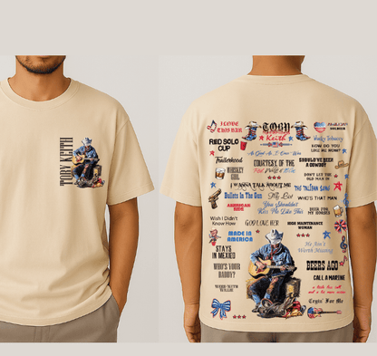 Toby Keith Lyrics Song Shirt, Signature Song Toby Keith Sweatshirt, Tribute Toby Keith Hoodie #180