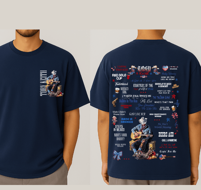 Toby Keith Lyrics Song Shirt, Signature Song Toby Keith Sweatshirt, Tribute Toby Keith Hoodie #180