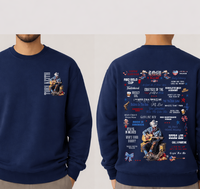 Toby Keith Lyrics Song Shirt, Signature Song Toby Keith Sweatshirt, Tribute Toby Keith Hoodie #180
