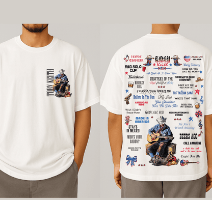 Toby Keith Lyrics Song Shirt, Signature Song Toby Keith Sweatshirt, Tribute Toby Keith Hoodie #180