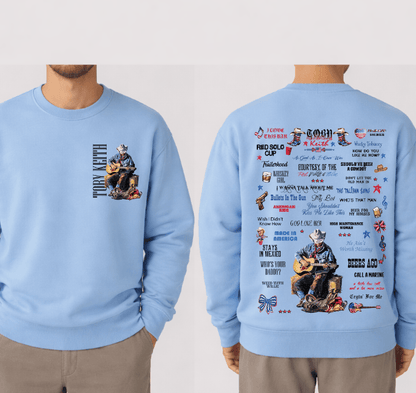 Toby Keith Lyrics Song Shirt, Signature Song Toby Keith Sweatshirt, Tribute Toby Keith Hoodie #180