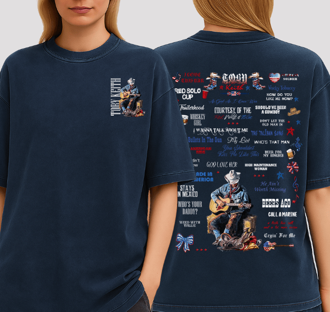 Toby Keith Lyrics Song Shirt, Signature Song Toby Keith Sweatshirt, Tribute Toby Keith Hoodie #180