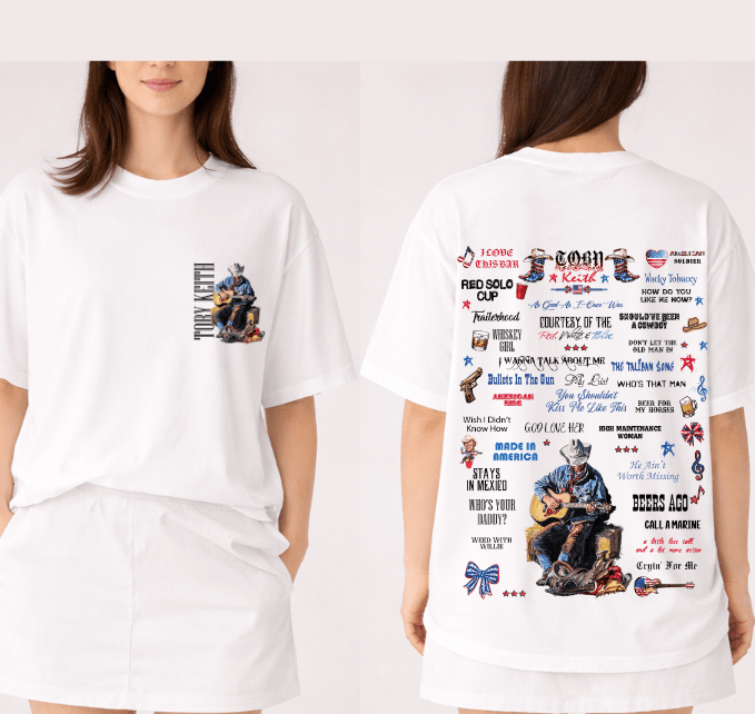 Toby Keith Lyrics Song Shirt, Signature Song Toby Keith Sweatshirt, Tribute Toby Keith Hoodie #180