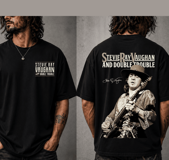Stevie Ray Vaughan Cowboy Blues Tee, Retro American Blues Legend Sweatshirt, Hoodie #180