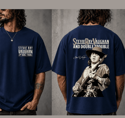Stevie Ray Vaughan Cowboy Blues Tee, Retro American Blues Legend Sweatshirt, Hoodie #180