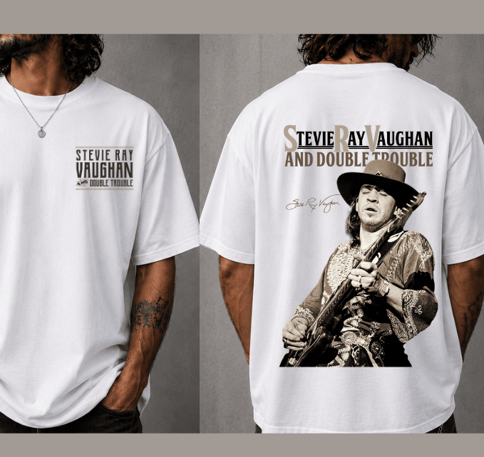 Stevie Ray Vaughan Cowboy Blues Tee, Retro American Blues Legend Sweatshirt, Hoodie #180