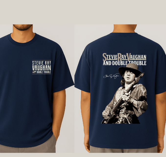 Stevie Ray Vaughan Cowboy Blues Tee, Retro American Blues Legend Sweatshirt, Hoodie #180