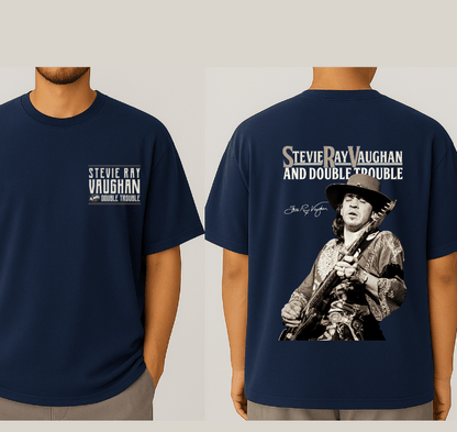 Stevie Ray Vaughan Cowboy Blues Tee, Retro American Blues Legend Sweatshirt, Hoodie #180