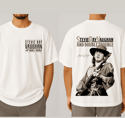 Stevie Ray Vaughan Cowboy Blues Tee, Retro American Blues Legend Sweatshirt, Hoodie #180