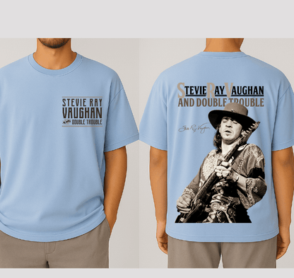 Stevie Ray Vaughan Cowboy Blues Tee, Retro American Blues Legend Sweatshirt, Hoodie #180