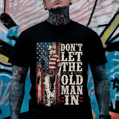 Don't Let The Old Man In T-Shirt - Memorial Toby Retro Country Music #208