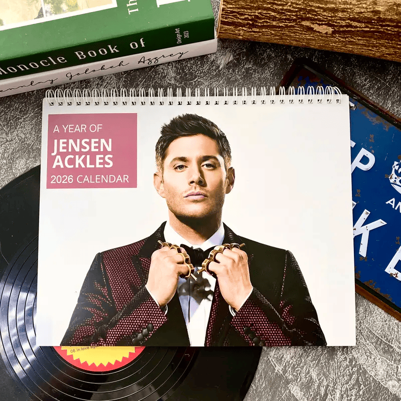 Jensen Ackles 2026-2027 Calendar, Supernatural Dean Winchester Wall Calendar #241