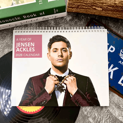 Jensen Ackles 2026-2027 Calendar, Supernatural Dean Winchester Wall Calendar #241