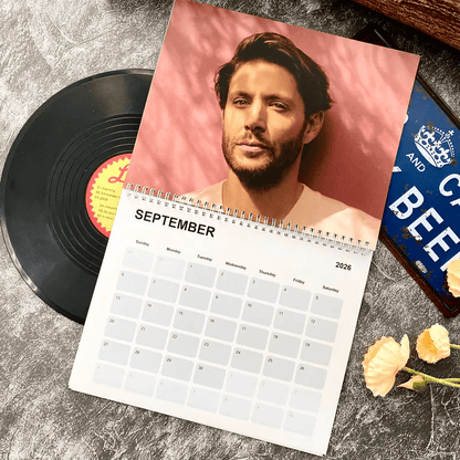 Jensen Ackles 2026-2027 Calendar, Supernatural Dean Winchester Wall Calendar #241