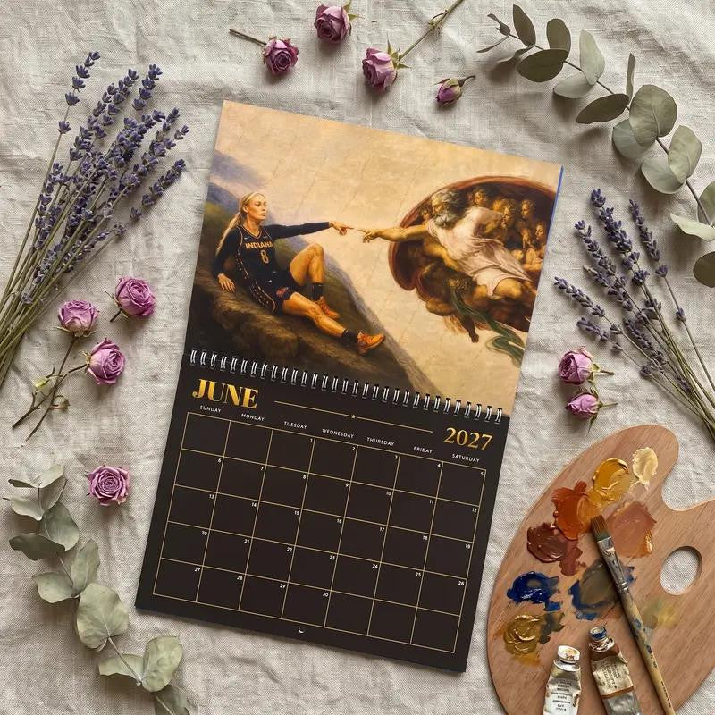 Sophiee C Meme Calendar V4, Funny Viral Character 2026 2027 Calendar, Humor Graphic Calendar, Gift For Fan #241