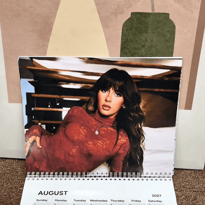 E.lla L 2027 Calendar, Ella Fella Country Music Fan Gift, 2027 Music Lover Decor #208
