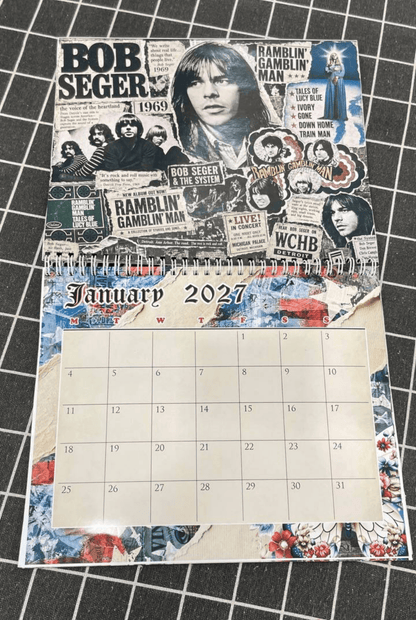 Bob Seger 2027 Calendar, Legend Calendar