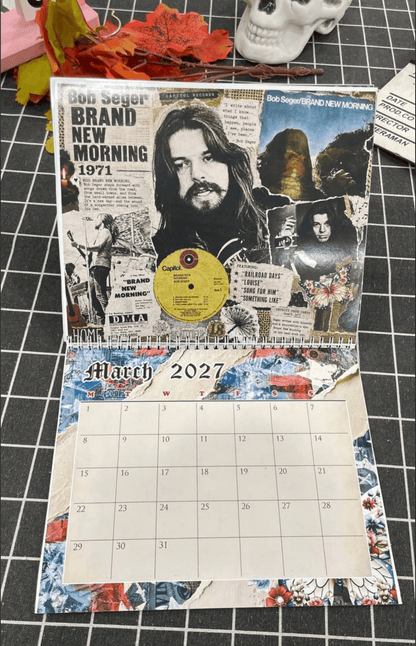 Bob Seger 2027 Calendar, Legend Calendar
