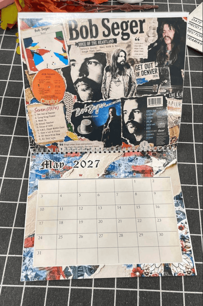 Bob Seger 2027 Calendar, Legend Calendar