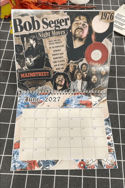 Bob Seger 2027 Calendar, Legend Calendar
