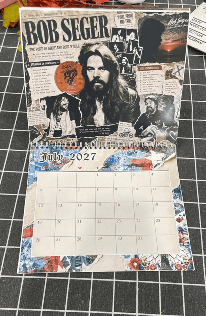 Bob Seger 2027 Calendar, Legend Calendar