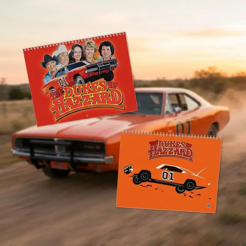 The Duke Of Hazzard 2027 Wall Calendar - Film Calendar - Movie Gift #180