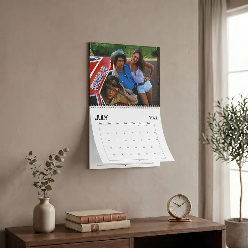 The Duke Of Hazzard 2027 Wall Calendar - Film Calendar - Movie Gift #180