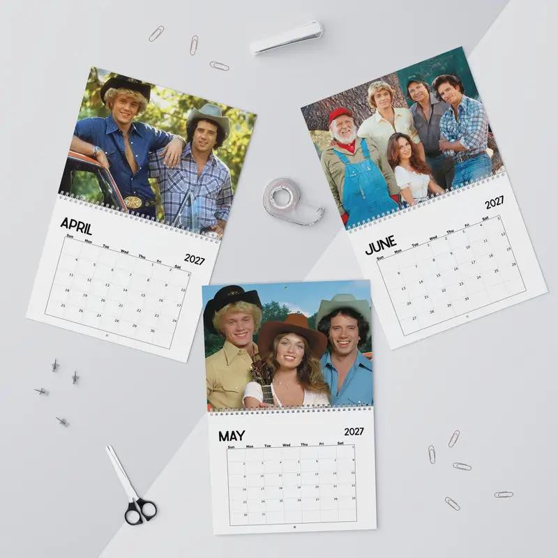 The Duke Of Hazzard 2027 Wall Calendar - Film Calendar - Movie Gift #180