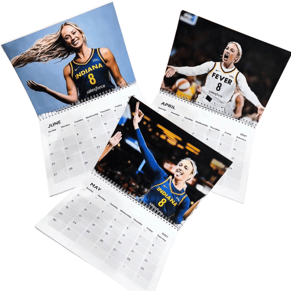 Funny Sophie Cunningham 2027 Calendar – Women’s Basketball Wall Calendar, Sports Fan Photo Gift #346