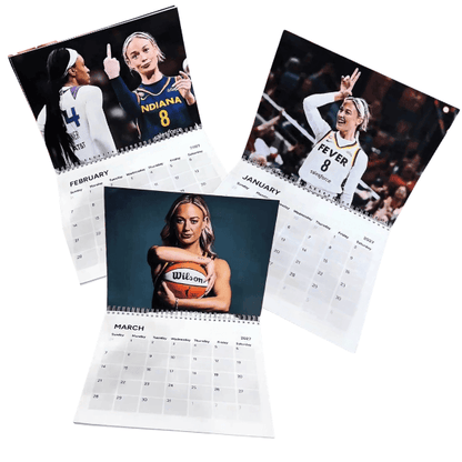 Funny Sophie Cunningham 2027 Calendar – Women’s Basketball Wall Calendar, Sports Fan Photo Gift #346