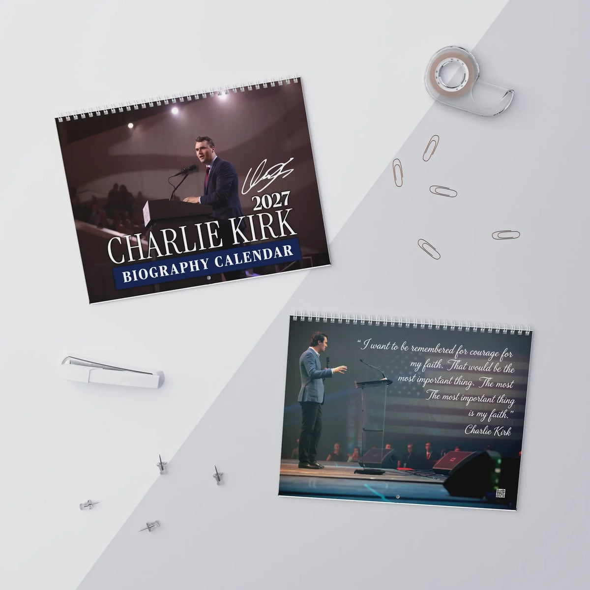 Charlike Kirk Biography 2027 Calendar #241