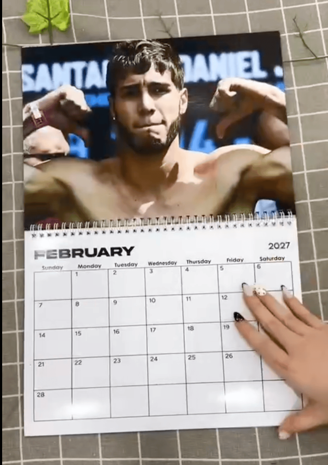 Prichard Colón Calendar 2027 – Boxing Legend Wall Calendar – Prichard Colon Fan Gift – Boxing Collectible Calendar #180