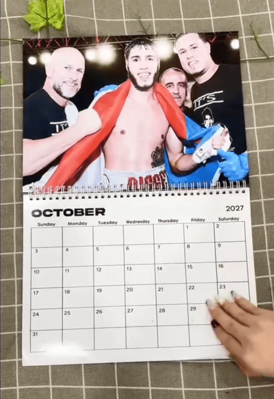 Prichard Colón Calendar 2027 – Boxing Legend Wall Calendar – Prichard Colon Fan Gift – Boxing Collectible Calendar #180