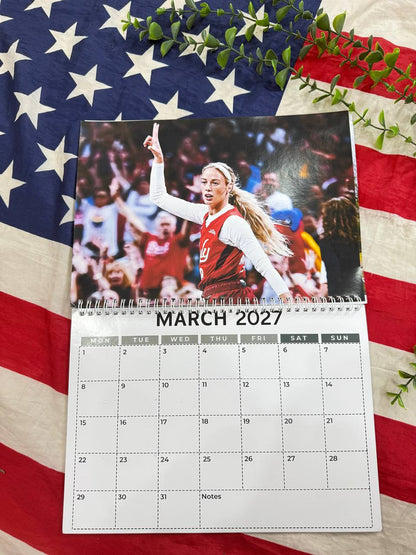 Sophie Cunningham 2027 Calendar – Women’s Basketball Star Wall Calendar, Basketball Fan Gift for Her & Sports Collectible #346