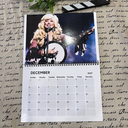 Dolly Parton 2026-2027 Wall Calendar, Have A Holly Dolly Calendar, Women Holiday, Gift For Fan Lover, Retro Parton 2026 Wall Calendar #180