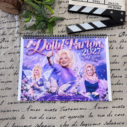 Dolly Parton 2026-2027 Wall Calendar, Have A Holly Dolly Calendar, Women Holiday, Gift For Fan Lover, Retro Parton 2026 Wall Calendar #180
